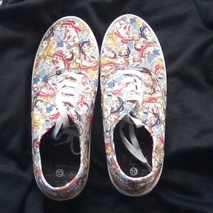 Disney. Size 10. They feature all the female Disney characters as you can see.